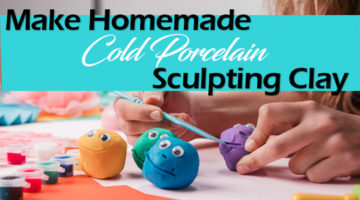 Make Cold Porcelain Sculpting Clay
