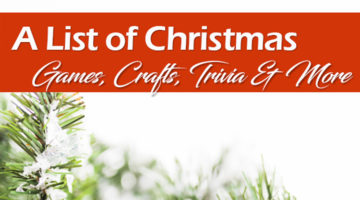 Christmas Games Crafts & Trivia